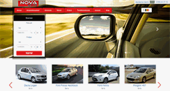 Desktop Screenshot of nova-rentacar.ro